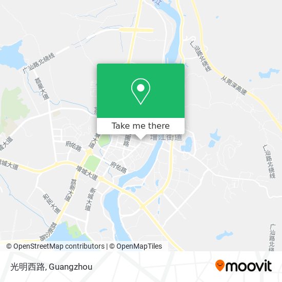 光明西路 map