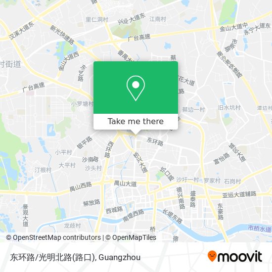 东环路/光明北路(路口) map