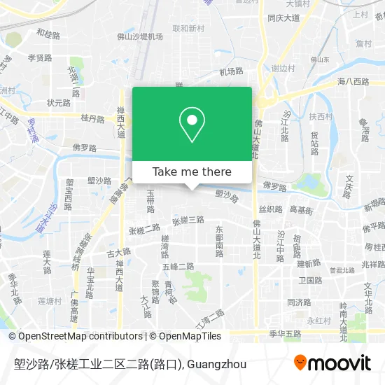 塱沙路/张槎工业二区二路(路口) map