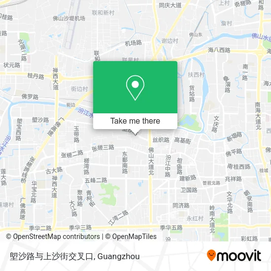 塱沙路与上沙街交叉口 map