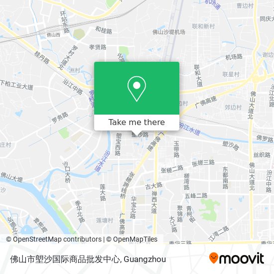 佛山市塱沙国际商品批发中心 map