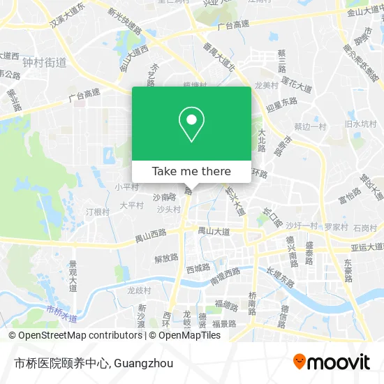 市桥医院颐养中心 map
