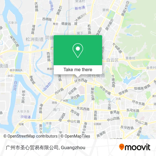 广州市圣心贸易有限公司 map