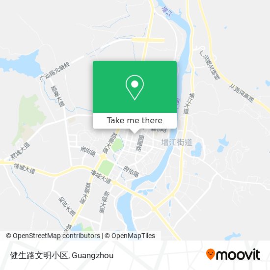 健生路文明小区 map