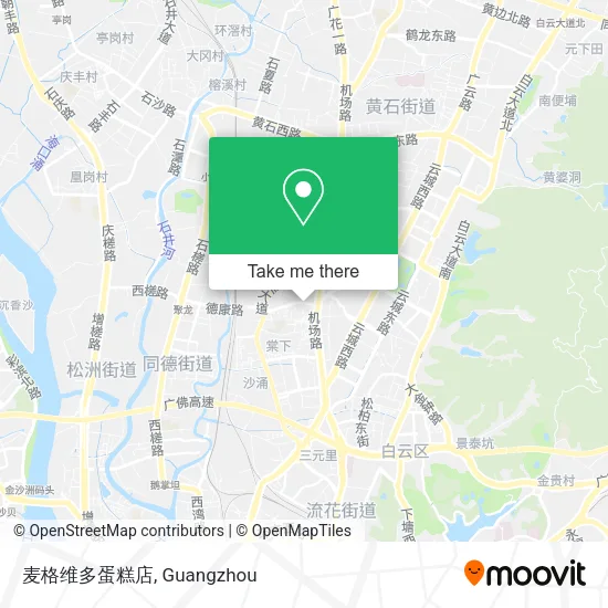 麦格维多蛋糕店 map