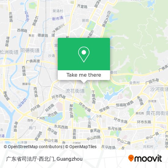 广东省司法厅-西北门 map