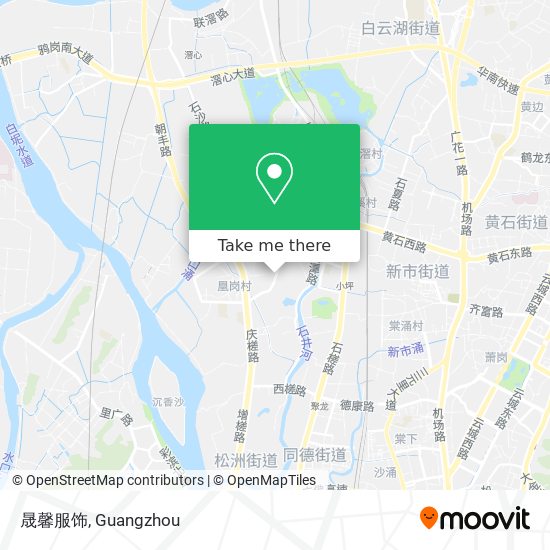 晟馨服饰 map