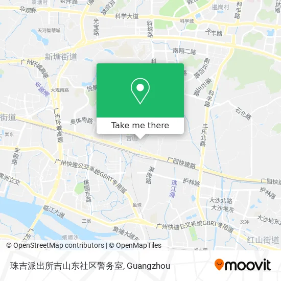 珠吉派出所吉山东社区警务室 map