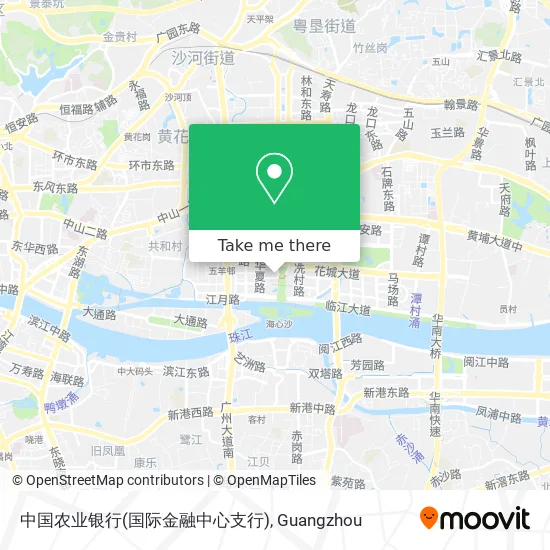 中国农业银行(国际金融中心支行) map
