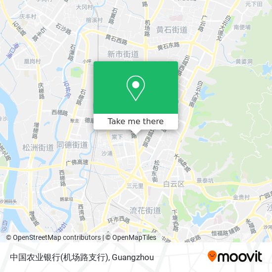 中国农业银行(机场路支行) map