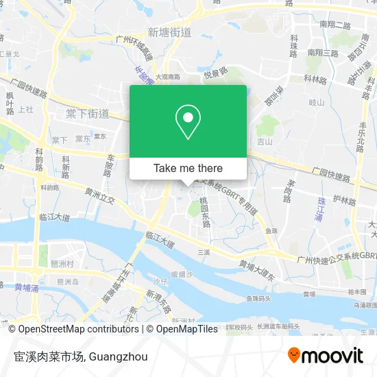 宦溪肉菜市场 map
