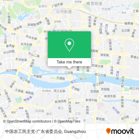中国农工民主党-广东省委员会 map