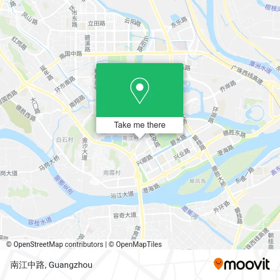 南江中路 map