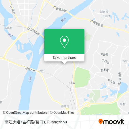 南江大道/吉祥路(路口) map