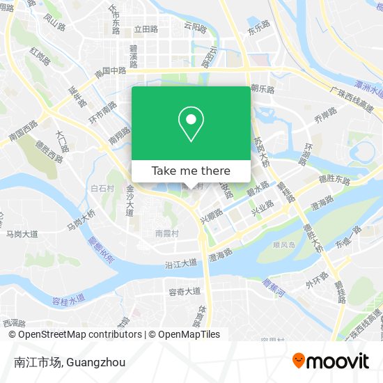 南江市场 map