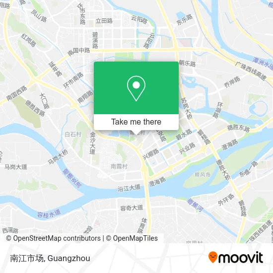 南江市场 map