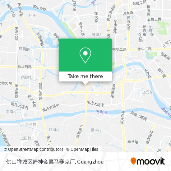 佛山禅城区箭神金属马赛克厂 map