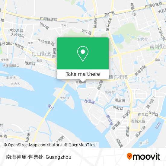 南海神庙-售票处 map