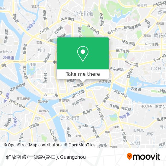 解放南路/一德路(路口) map