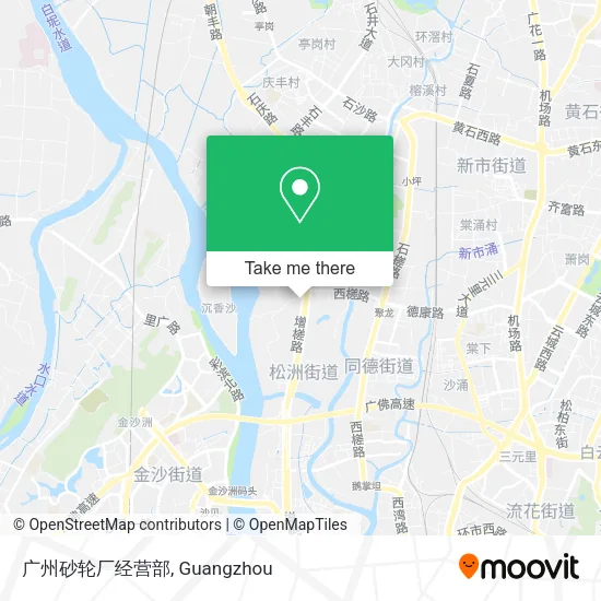 广州砂轮厂经营部 map