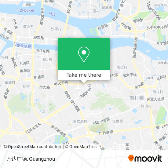 万达广场 map