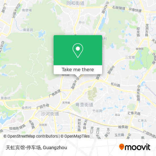 天虹宾馆-停车场 map