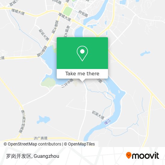 罗岗开发区 map