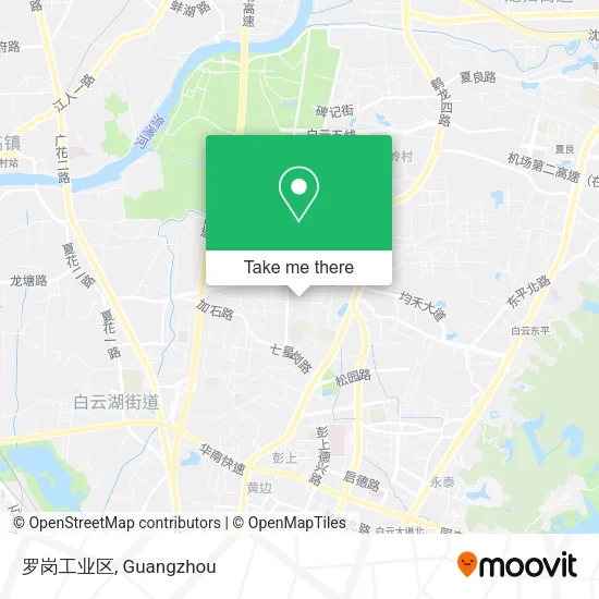 罗岗工业区 map