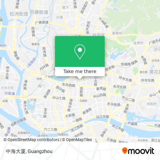 中海大厦 map