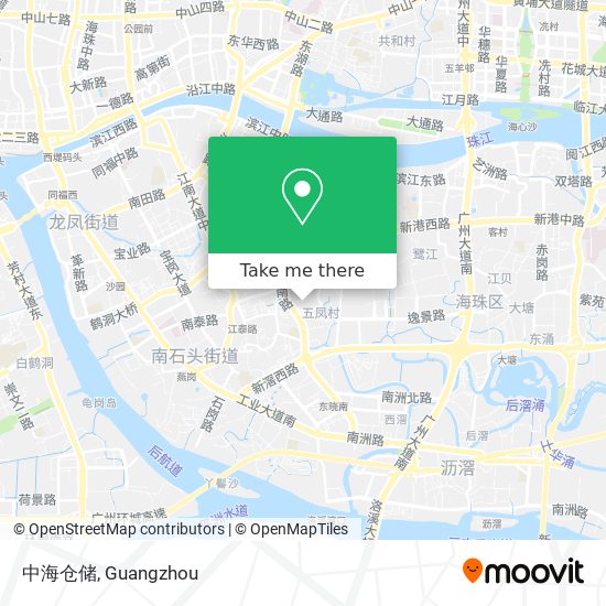 中海仓储 map