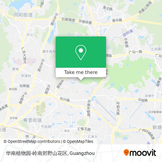 华南植物园-岭南郊野山花区 map
