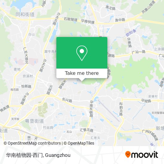 华南植物园-西门 map