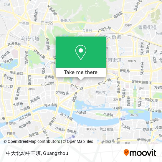 中大北幼中三班 map
