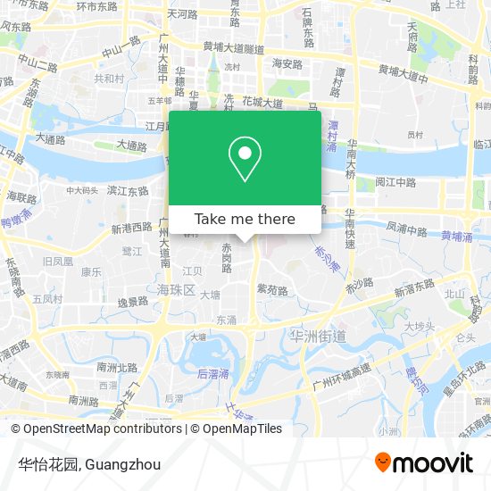 华怡花园 map