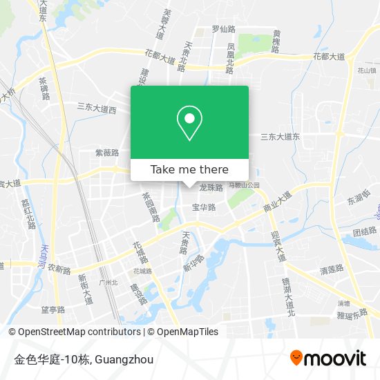 金色华庭-10栋 map