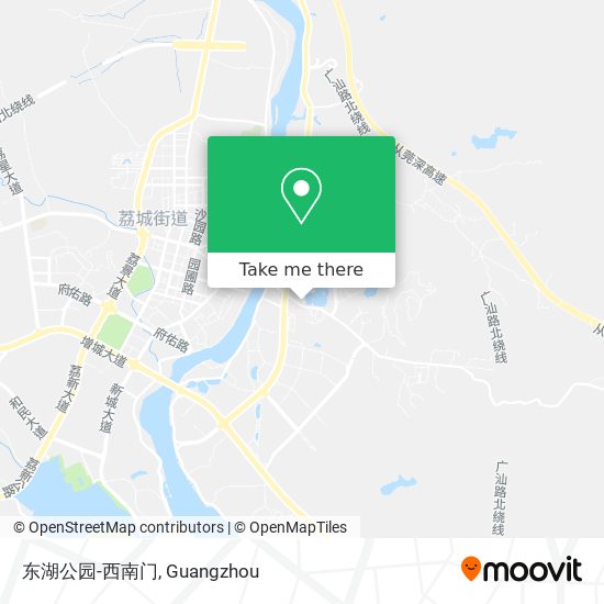 东湖公园-西南门 map