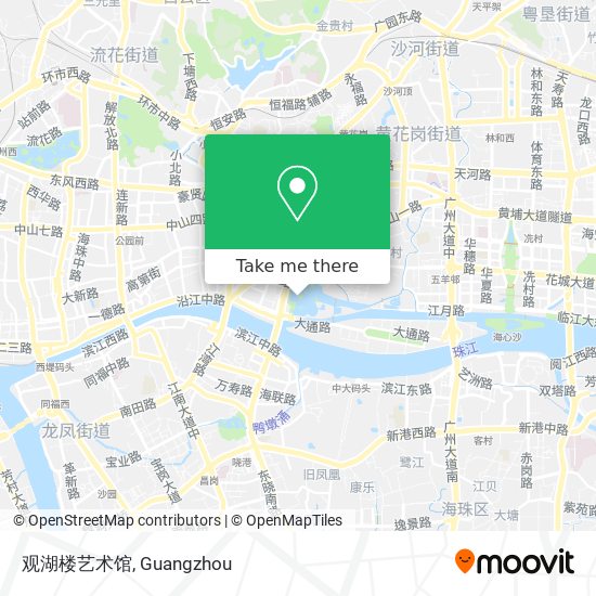 观湖楼艺术馆 map