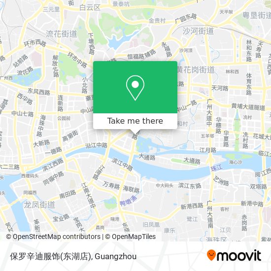 保罗辛迪服饰(东湖店) map