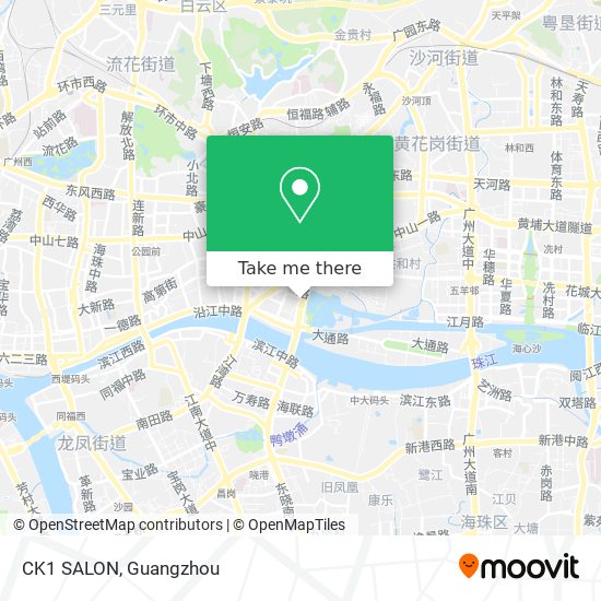 CK1 SALON map