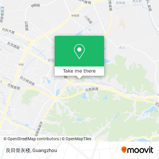 良田骨灰楼 map