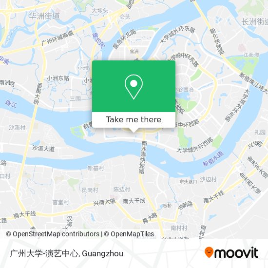 广州大学-演艺中心 map