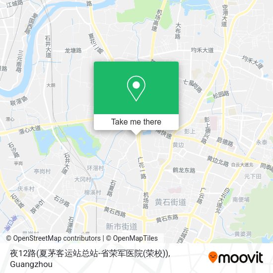 夜12路(夏茅客运站总站-省荣军医院(荣校)) map