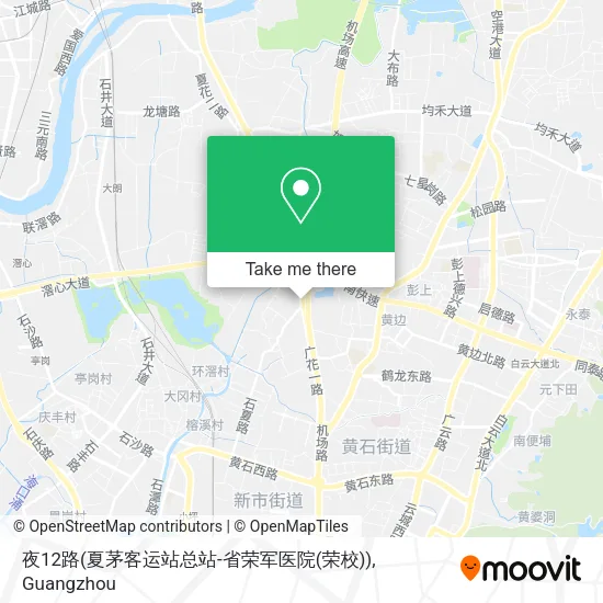 夜12路(夏茅客运站总站-省荣军医院(荣校)) map
