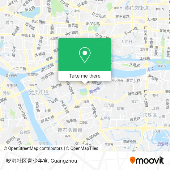 晓港社区青少年宫 map