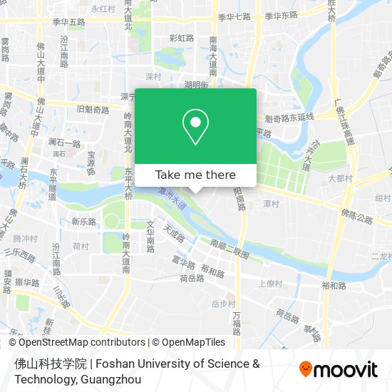 佛山科技学院 | Foshan University of Science & Technology map