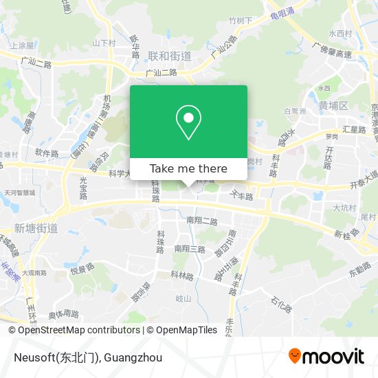 Neusoft(东北门) map