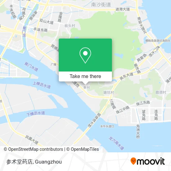 参术堂药店 map
