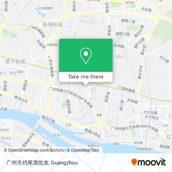 广州市鸡尾酒批发 map