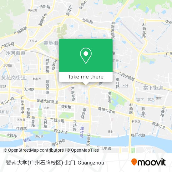 暨南大学(广州石牌校区)-北门 map
