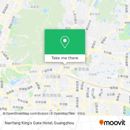 NanYang King's Gate Hotel map